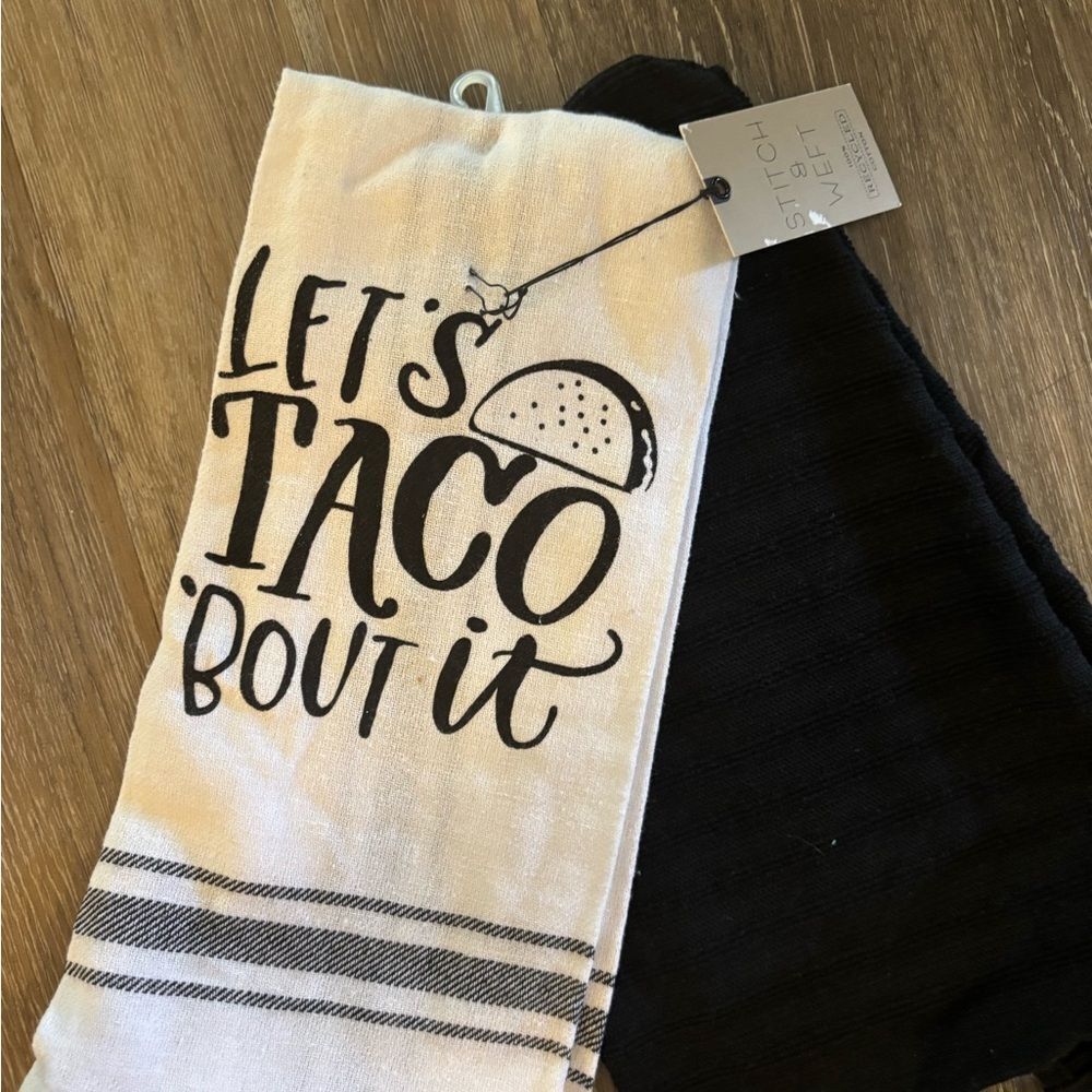 Let's Taco 'Bout It Kitchen Towels